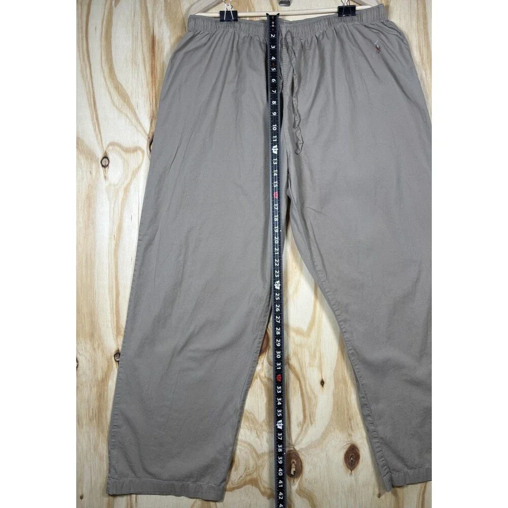 Polo Ralph Lauren Lounge Pants Mens XL Beige Cotton Underwear